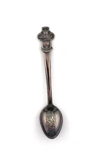 LUCERNE ROLEX BUCHERER WATCHES  SILVER PLATED LION SOUVENIR SPOON #RP10
