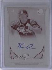 2014 Bowman Chrome Prospect Printing Plate Magenta 1/1 Brandon Dixon Auto 0nr3