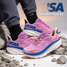 Hoka Clifton 9 Men Shoe Label D , Read Description