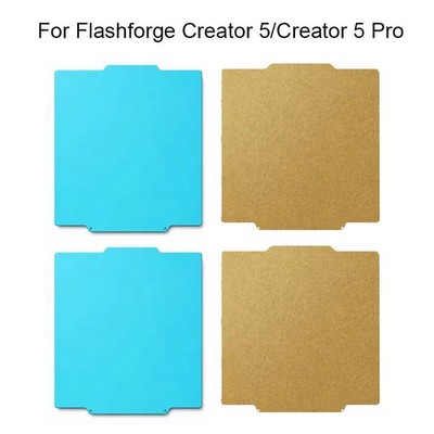 Doppelseitige PEI-Kaltplatte für Flashforge Creator 5 / 5 Pro 3D-Druckerteile
