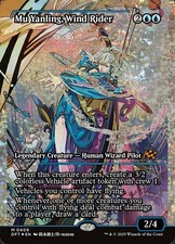 Near Mint x 1 Mu Yanling, Wind Rider - Fracture Foil - Showcase Aetherdrift Vari