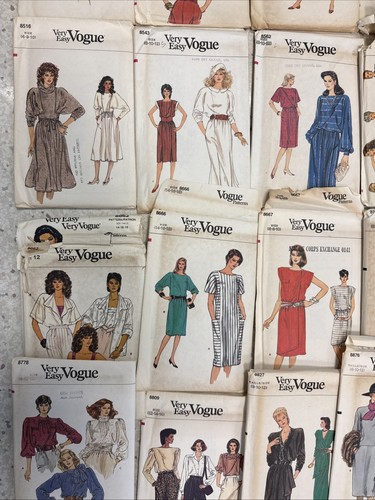 Very easy vogue sewing patterns Uncut 8000 Series YOU CHOOSE - Picture 6 of 12