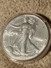Stunning 2024 American Silver Eagle Dollar in Capsule BU ASE 🇺🇸 999 STERLING