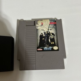 Addams Family (Nintendo NES, 1991) CART + SLEEVE!!