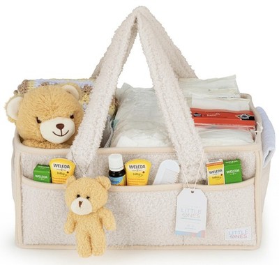 Little Ones  Windel Caddy, Baby Essentials für Neugeborene, Baby Windel Organizer,
