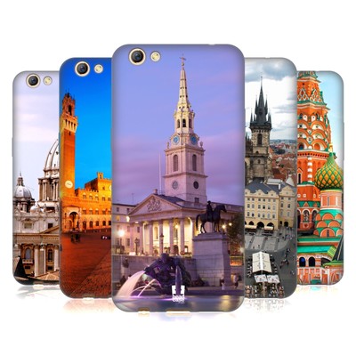 HEAD CASE DESIGNS FAMOUS CITY SOFT GEL CASE FOR OPPO PHONES