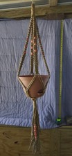 Handmade Macrame Hanging Basket