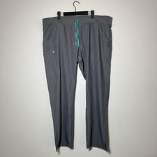 FIGS Kade Cargo Scrub Pants Size 2XL Gray Technical Collection 4 Way Stretch NWT