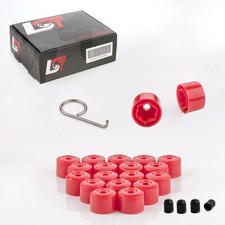 20x Radschraubenkappen Abdeckkappen Radmuttern Set 17 mm rot für TOYOTA