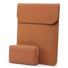 Laptop Sleeve for MacBook Pro 14 M5/M4/M3/M2/M1 Pro/Max 13.3-14 Inch Brown