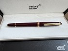 Montblanc Gold Finish Meisterstuck Classique Luxury Red Rollerball Pen 163R — photo 2