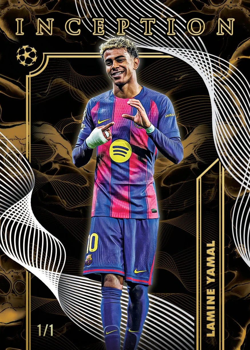 Topps Inception UEFA Club Competitions 2025/26 Hobby Box BRAND NEW (PRE-SALE) image 6