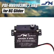 New JX Servo 2.6kg Metal Gear Digital Flat Wing Servo For RC Glider Airplane