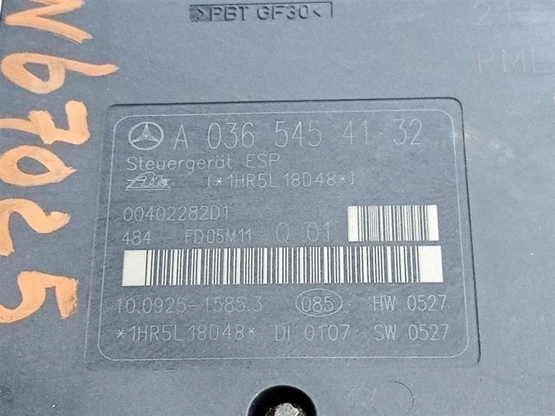 Anti-Lock Brake Part 209 Type Assembly CLK550 Fits 05-09 MERCEDES CLK 142846 - Image 4 of 4