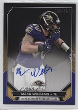 2015 Topps Rookie Premiere Auto 93/150 Maxx Williams #RPA-MW Auto 0c6