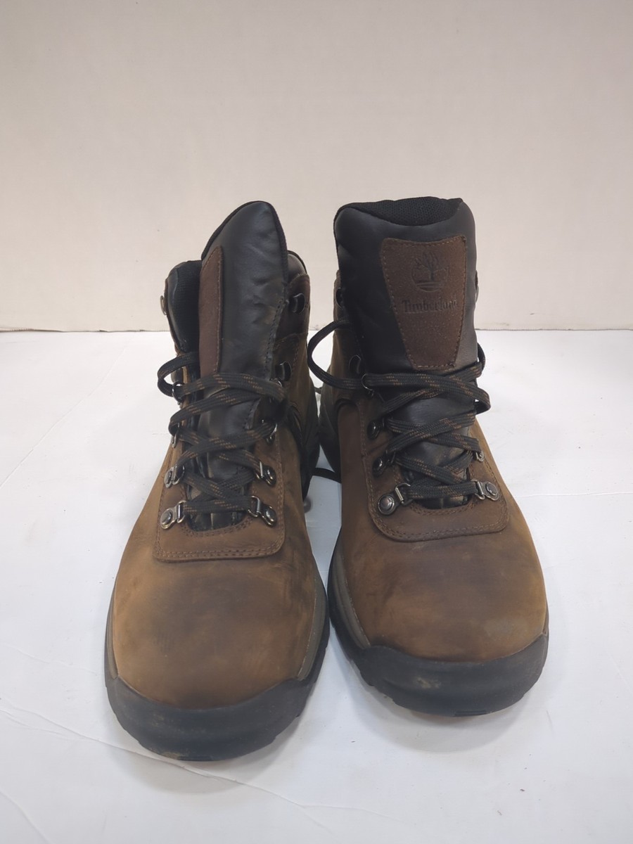 Timberland Flume Men Dark Brown Leather Waterproof Hiking  display picture 1