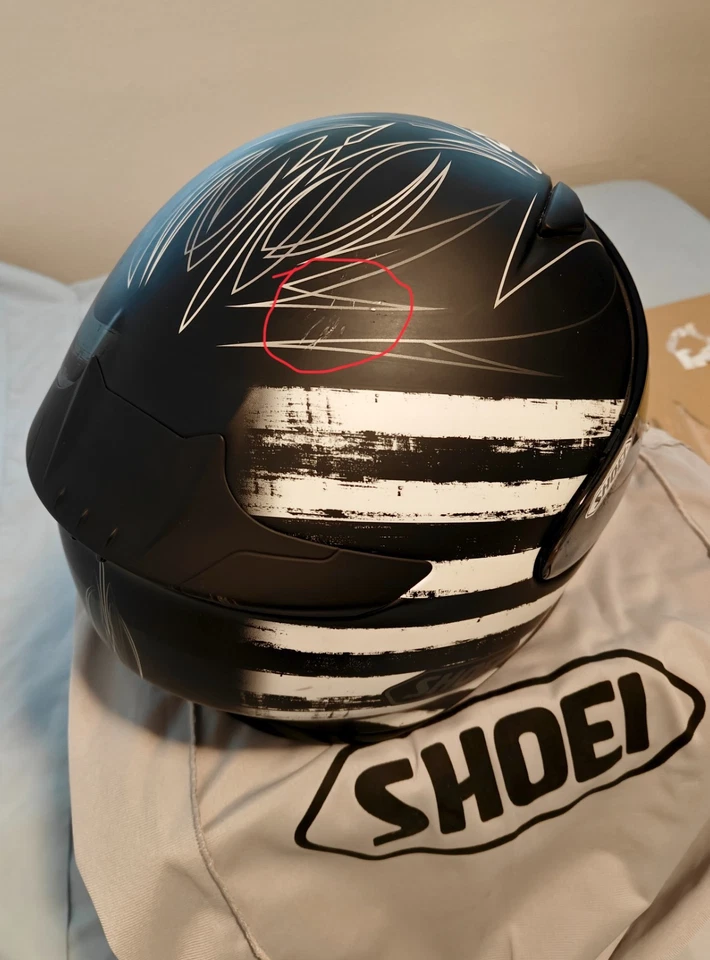 Shoei RF-1200 Dedicated Helmet Sz M - Image 3 of 4