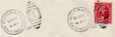Massachusetts Navy Yard Sta. Boston 1932 numeral duplex  1922-1953  Philatelic.