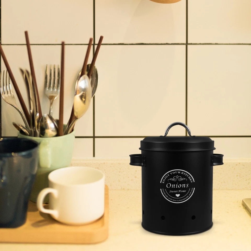 Kartoffel Box Gemüseaufbewahrer Knoblauchbehälter Knoblauchspeicher - Bild 2 von 4