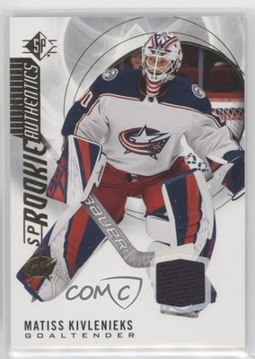2020-21 SP Retail Authentics Jersey Matiss Kivlenieks #102 Rookie RC 06ua