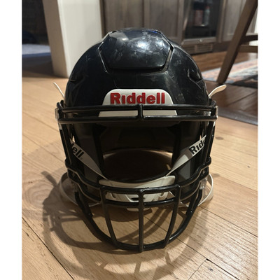 Speedflex Riddell Football Helmet Black Small 2025 Chin Strap Face Mask NOCSAE