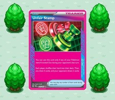 Pokemon - Unfair Stamp - 165/167 - SV06: Twilight Masquerade - Holo