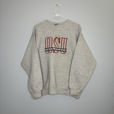 Vintage Champion Sweatshirt Crewneck Ohio State University Embroidered USA XL