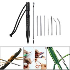Paracord Racing Needle Stainless Steel Tool Set Fid Racing Stitch
