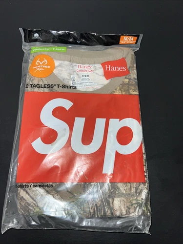 Chemise Supreme X Real Tree Hanes taille M