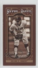 2013 Topps Gypsy Queen Mini Sepia-Tone 10/50 Derek Holland #245 fi8