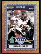2024 Panini Instant Malachi Corley ROOKIE CARD DRAFT NIGHT 1/766 SP Jets #31 RC