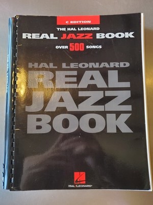 Hal Leonard REAL JAZZ Book over 500 songs C Edition Full Size Spiral Bound