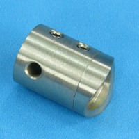 Querstabhalter Edelstahl Ø 48,3 Mm Pfostenanschluss Ø 6 Mm Seilbohrung GeläNder