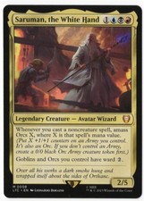 Saruman, the White Hand - Commander: The Lord of the Rings  NM   Magic MTG 