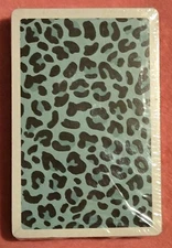 2021 Ankyo Blue Leppard 54 Count Playing Cards Sealed Deck China Joker