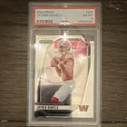 2024 Panini Prizm Rookie Jayden Daniels #347 PSA 8 Washington Commanders