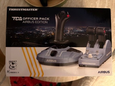 Thrustmaster - TCA Officer Pack Airbus Edition Controllers for PC - Excellent