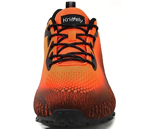 MEN'S TRAIL RUNNING SHOES FASHION HIKING SNEAKERS M903-2E-ORG/BLK-9W