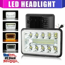 For Blizzard Snowplow Snow Plow 680lt 720lt 4x6inch Led Headlight Whiteamber For Blizzard Snowplow Snow Plow 680lt 720lt 4x6inch Led Headlight Whiteamber