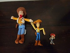 Disney Pixar Toy Story Woody Plush Doll Toy Figurine Jess Lot Character Kids