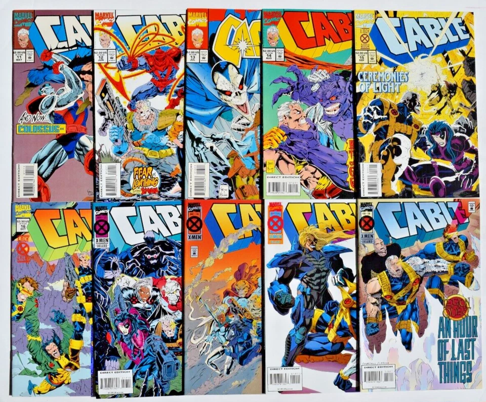 CABLE (1993) 76 ISSUE COMIC RUN #1-76 MARVEL COMICS - Image 2 of 4