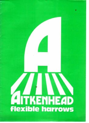 Aitkenhead Flexible Harrows Broschüre/Broschüre 9187E