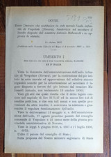 VESPOLATE 1892 REGIO DECREE X KINDERGARTEN -5I39 BIS