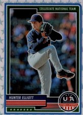 HUNTER ELLIOTT 2023 Panini USA Stars & Stripes RC Stars #67 Ole Miss Rebels