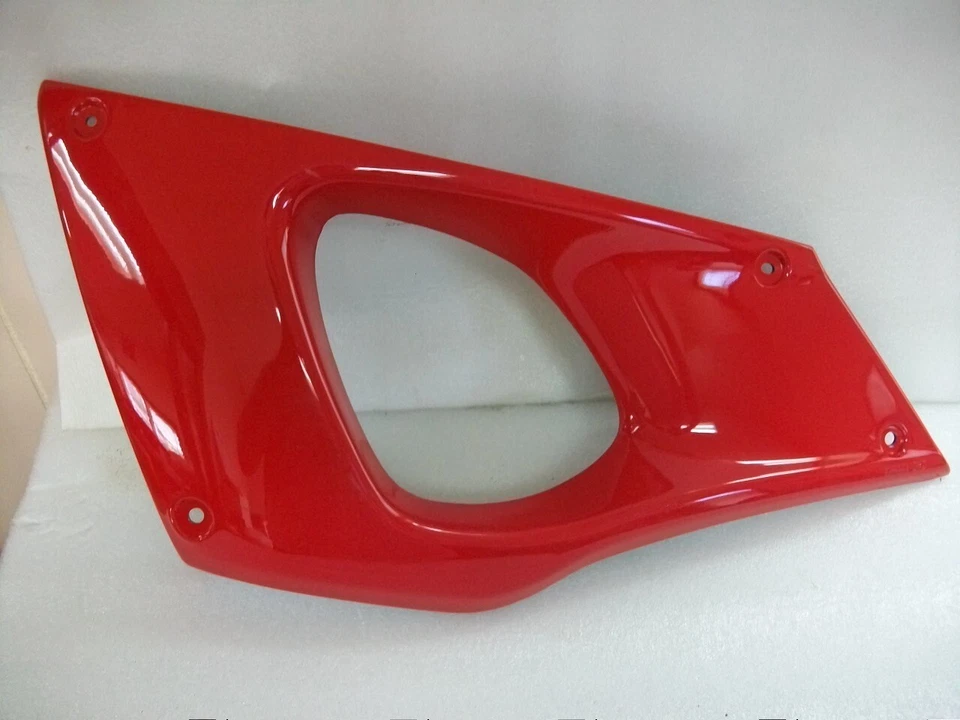 New! NOS! 1992 Yamaha TDM850 Vivid Red Cocktail Side Panel TDM 850 Cover Fairing Foto 4 de 4