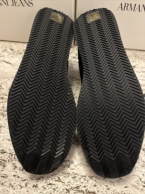 NEW ARMANI JEANS MENS SNEAKER XZX006 HO102 D879 SIZE US 9.5