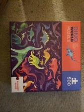 Family Jigsaw Puzzle, 500 Piece Dino World