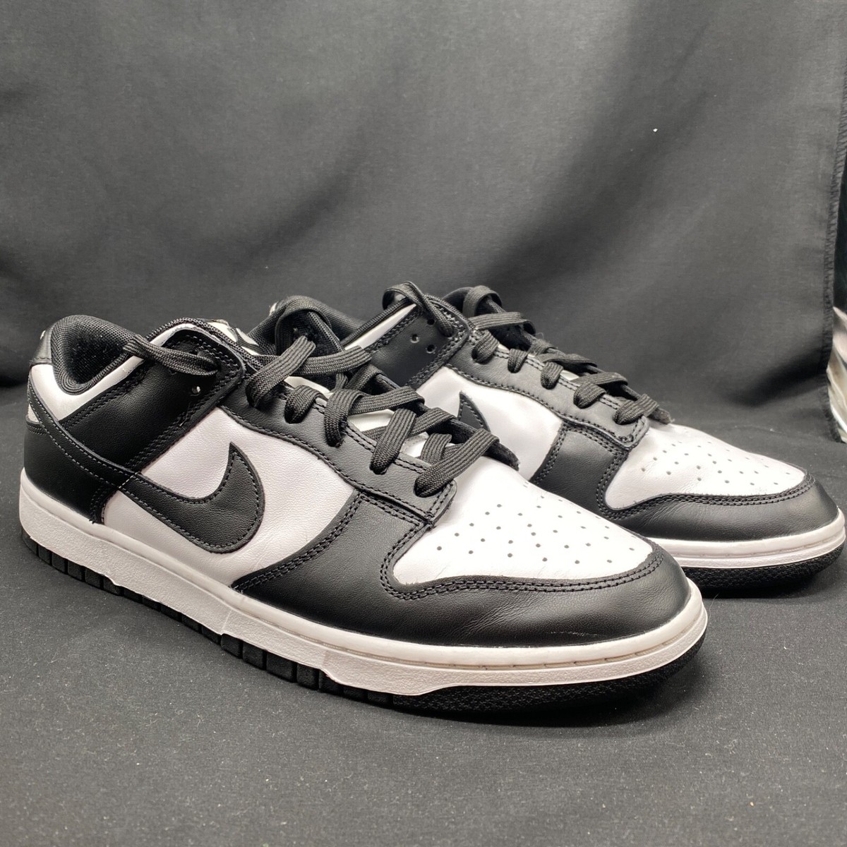 Nike Dunk Low Panda 2022 Size 12 (Watch The Video) Black