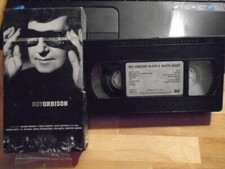 RARE OOP Roy Orbison VHS video Black  White Night TOM WAITS Bruce Springsteen 
