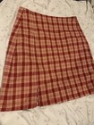 Brandy Melville Plaid Mini  Skirt Size Small   — photo 1